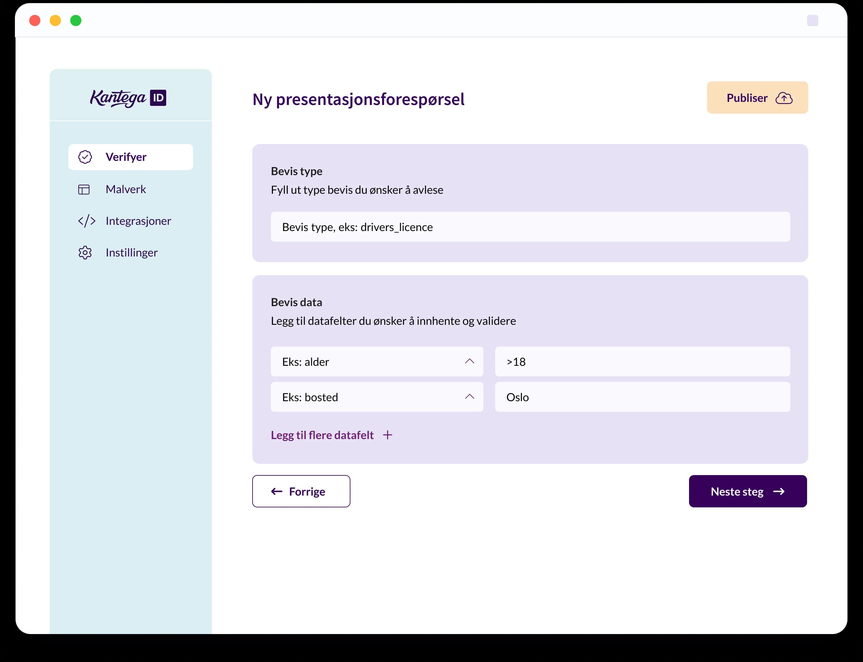Les og valider digitale bevis